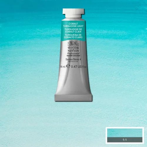 W&N АКВАРЕЛНА БОЯ PROFESSIONAL 14 МЛ- COBALT TURQUOISE LIGHT