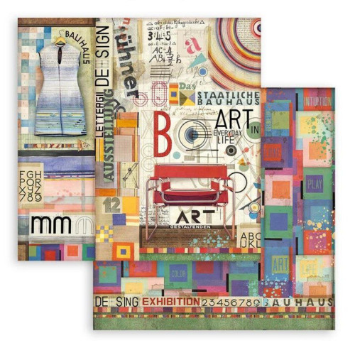 STAMPERIA DESIGNER CARDSTOCK 30.5/30.5 CM - SBB885