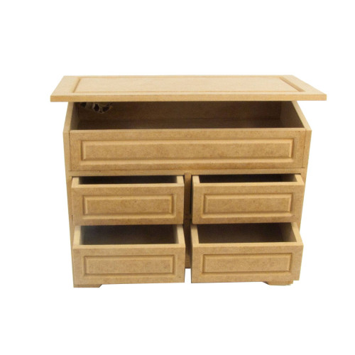 ARTS MDF SCREEN WITH FOUR DRAWERS 23/19/12CM - 5BOX