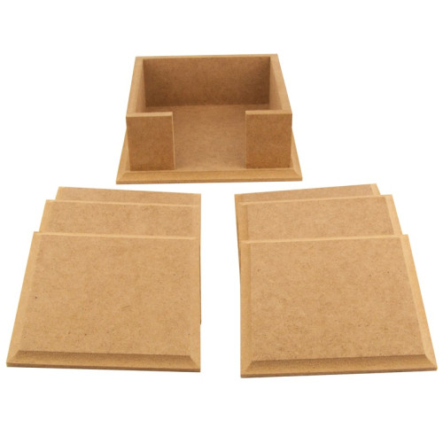 ARTS MDF COASTERS FOR CUPS - STRAIGHT 6PCS. - 9595RP