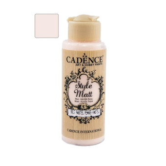 CADENCE АКРИЛНА БОЯ STYLE MATT 120 МЛ. - PASTEL PINK 9017