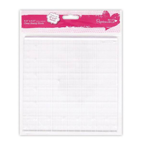 DOCRAFTS АКРИЛЕН БЛОК ЗА ПЕЧАТИ 16,5 Х 16,5СМ - PMA9031006