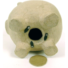 DECOPATCH PIGGY BANK MADE OF PAPER MACHE AC764C