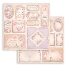 STAMPERIA ROMANCE FOREVER BLOCK 20.3/20.3 CM - SBBS96