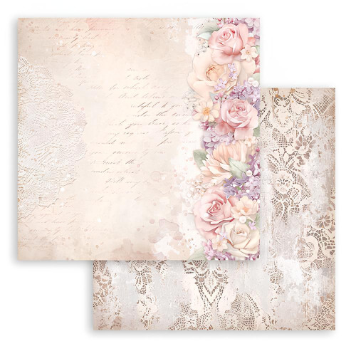 STAMPERIA ROMANCE FOREVER BLOCK 20.3/20.3 CM - SBBS96