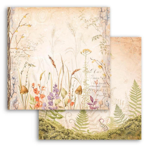 STAMPERIA WOODLAND ДИЗАЙНЕРСКИ КАРТОН 30,5/30,5 СМ - SBB964