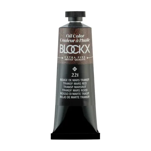 BLOCKX МАСЛЕНА БОЯ TRANSPARENT MARS RED 35ML 213221BXC