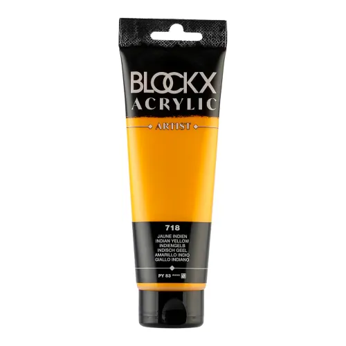 BLOCKX АКРИЛНА БОЯ INDIAN YELLOW 120ML 60718BXC