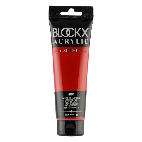 BLOCKX АКРИЛНА БОЯ NAPHTOL RED 120ML 60450BXC