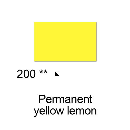 VINCENT OIL PAINT 50 ML. - PERMANENT YELLOW LEMON 200