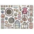 STAMPERIA MASTER OF MAGIC DIE CUTS DFLDC112