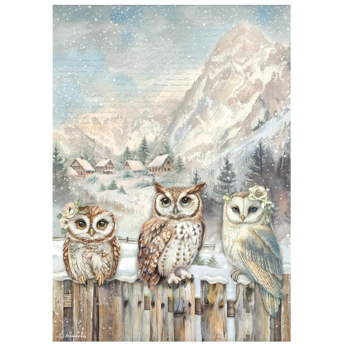 STAMPERIA THE OWL'S HOUSE ХАРТИЯ SELECTION 6БР А4 DFSA4XOH