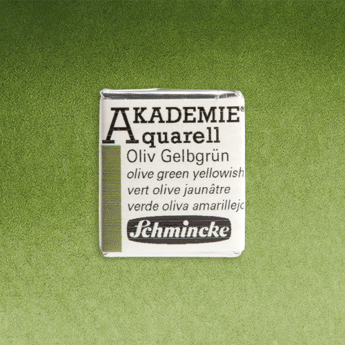 SCHMINCKE АКВАРЕЛНА БОЯ H/PAN AKADEMIE OLIVE GREEN YELLOWISH