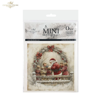 ITD COLLECTION MINI RICE PAPER К-КТ 6БР 14.8X14.8CM - RSM187