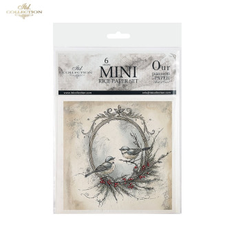 ITD COLLECTION MINI RICE PAPER К-КТ 6БР 14.8X14.8CM - RSM195