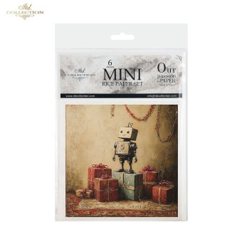 ITD COLLECTION MINI RICE PAPER К-КТ 6БР 14.8X14.8CM - RSM198