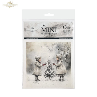 ITD COLLECTION MINI RICE PAPER К-КТ 6БР 14.8X14.8CM - RSM201