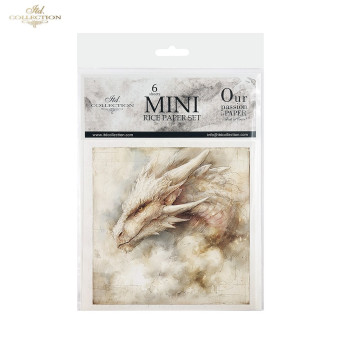 ITD COLLECTION MINI RICE PAPER К-КТ 6БР 14.8X14.8CM - RSM225