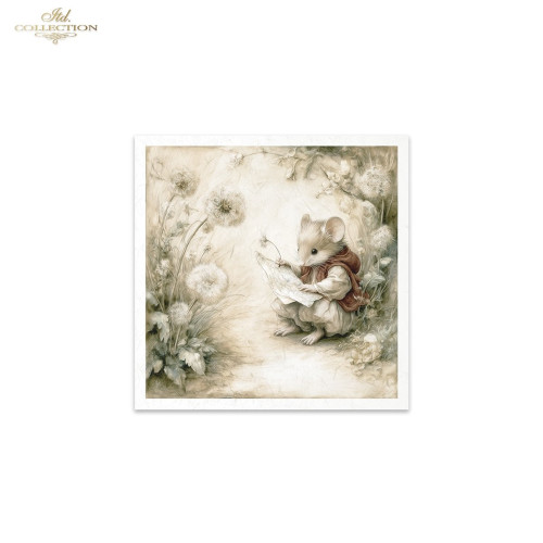 ITD COLLECTION MINI RICE PAPER К-КТ 6БР 14.8X14.8CM - RSM237