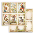 STAMPERIA HIDDEN GROVE БЛОКЧЕ ХАРТИЯ 30,5/30,5СМ - SBBL168