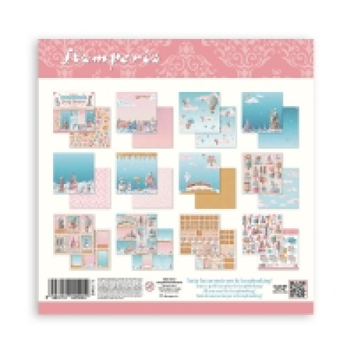 STAMPERIA CANDY CHRISTMAS БЛОКЧЕ ХАРТИЯ 30,5/30,5СМ-SBBL173
