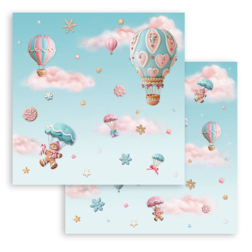 STAMPERIA CANDY CHRISTMAS БЛОКЧЕ ХАРТИЯ 30,5/30,5СМ-SBBL173