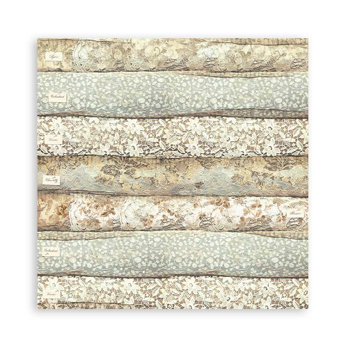 STAMPERIA OLD LACE БЛОКЧЕ ХАРТИЯ 20,3/20,3 СМ - SBBS116