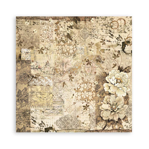 STAMPERIA OLD LACE БЛОКЧЕ ХАРТИЯ 20,3/20,3 СМ - SBBS116
