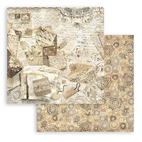 STAMPERIA OLD LACE БЛОКЧЕ ХАРТИЯ 20,3/20,3 СМ - SBBS116