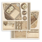 STAMPERIA OLD LACE БЛОКЧЕ ХАРТИЯ 20,3/20,3 СМ - SBBS116