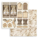 STAMPERIA OLD LACE БЛОКЧЕ ХАРТИЯ 20,3/20,3 СМ - SBBS116