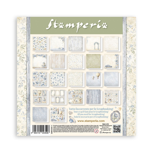 STAMPERIA TIMELESS БЛОКЧЕ 20,3/20,3 СМ -SBBSXB13