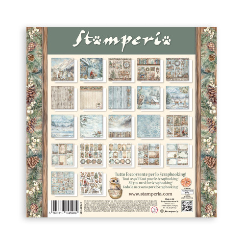 STAMPERIA THE OWL'S HOUSE БЛОКЧЕ 30,5/30,5 СМ - SBBXLB28