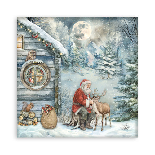 STAMPERIA THE OWL'S HOUSE БЛОКЧЕ 30,5/30,5 СМ - SBBXLB28