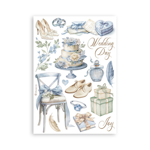 STAMPERIA TIMELESS WASHI PAD 8 SHEETS A5 -SBW20
