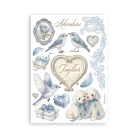 STAMPERIA TIMELESS WASHI PAD 8 SHEETS A5 -SBW20