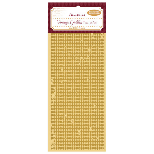 STAMPERIA GOLD TRANSFER FOIL 10.16X21.6 CM - DFLRGT02