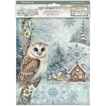 STAMPERIA THE OWL'S HOUSE ХАРТИЯ SELECTION 6БР А4 DFSA4XOH