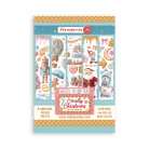 STAMPERIA CANDY CHRISTMAS WASHI PAD 8 ЛИСТА A5 - SBW22