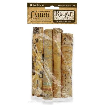 STAMPERIA POLYESTER FABRICS 30X30CM 4PCS SBPLT01