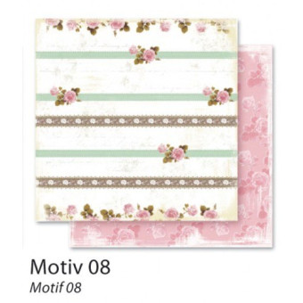FOLIA ХАРТИЯ ЗА ДИЗАЙН 30,5/30,5 190 ГР. ЦВЕТЯ 08