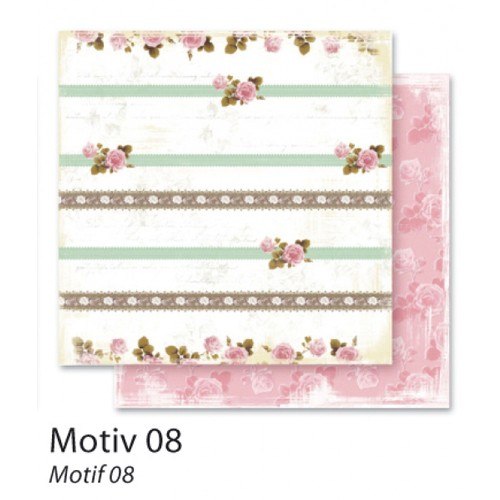 FOLIA ХАРТИЯ ЗА ДИЗАЙН 30,5/30,5 190 ГР. ЦВЕТЯ 08
