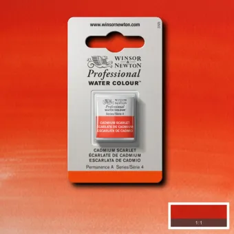 W&N АКВАРЕЛНА БОЯ PROFESSIONAL H/PAN - CADMIUM SCARLET