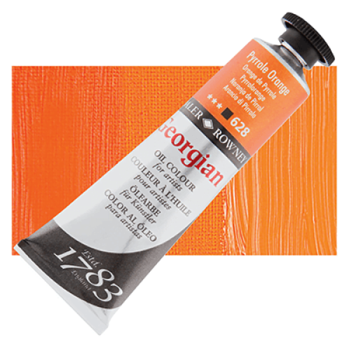 DALER ROWNEY МАСЛЕНА БОЯ GEORGIAN 38 МЛ - PYRROLE ORANGE 628