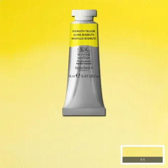 W&N АКВАРЕЛНА БОЯ PROFESSIONAL 14 МЛ. - BISMUTH YELLOW