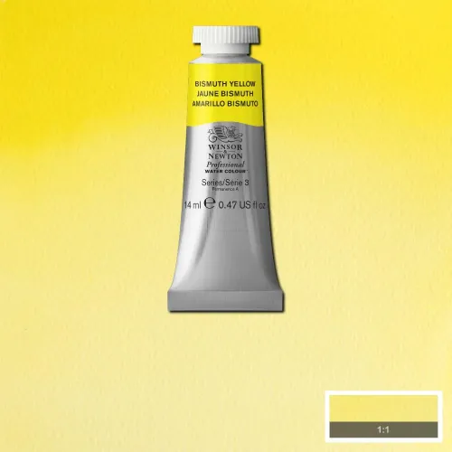 W&N АКВАРЕЛНА БОЯ PROFESSIONAL 14 МЛ. - BISMUTH YELLOW