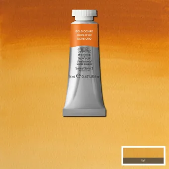 W&N АКВАРЕЛНА БОЯ PROFESSIONAL 14 МЛ. - GOLD OCHRE 0105285