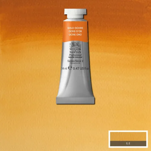 W&N АКВАРЕЛНА БОЯ PROFESSIONAL 14 МЛ. - GOLD OCHRE 0105285