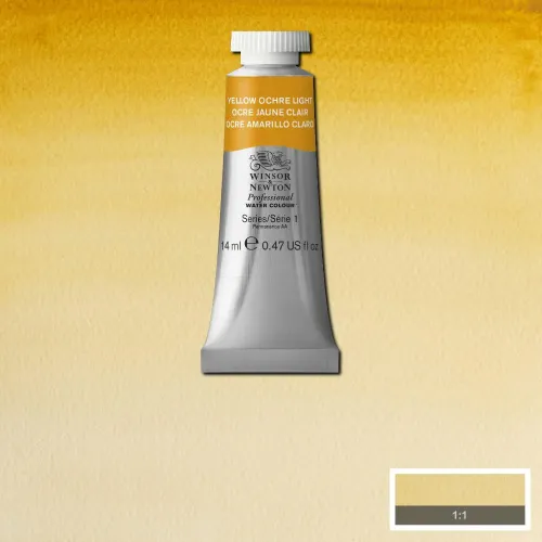 W&N АКВАРЕЛНА БОЯ PROFESSIONAL 14 МЛ. - YELLOW OCHRE LIGHT