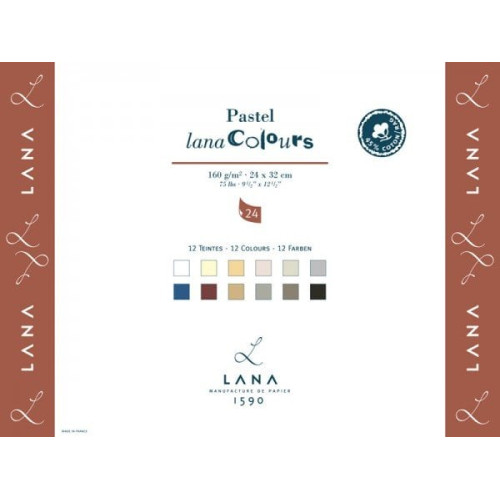 LANA SKETCH PASTEL 24 COLOURS 160 G 240/320